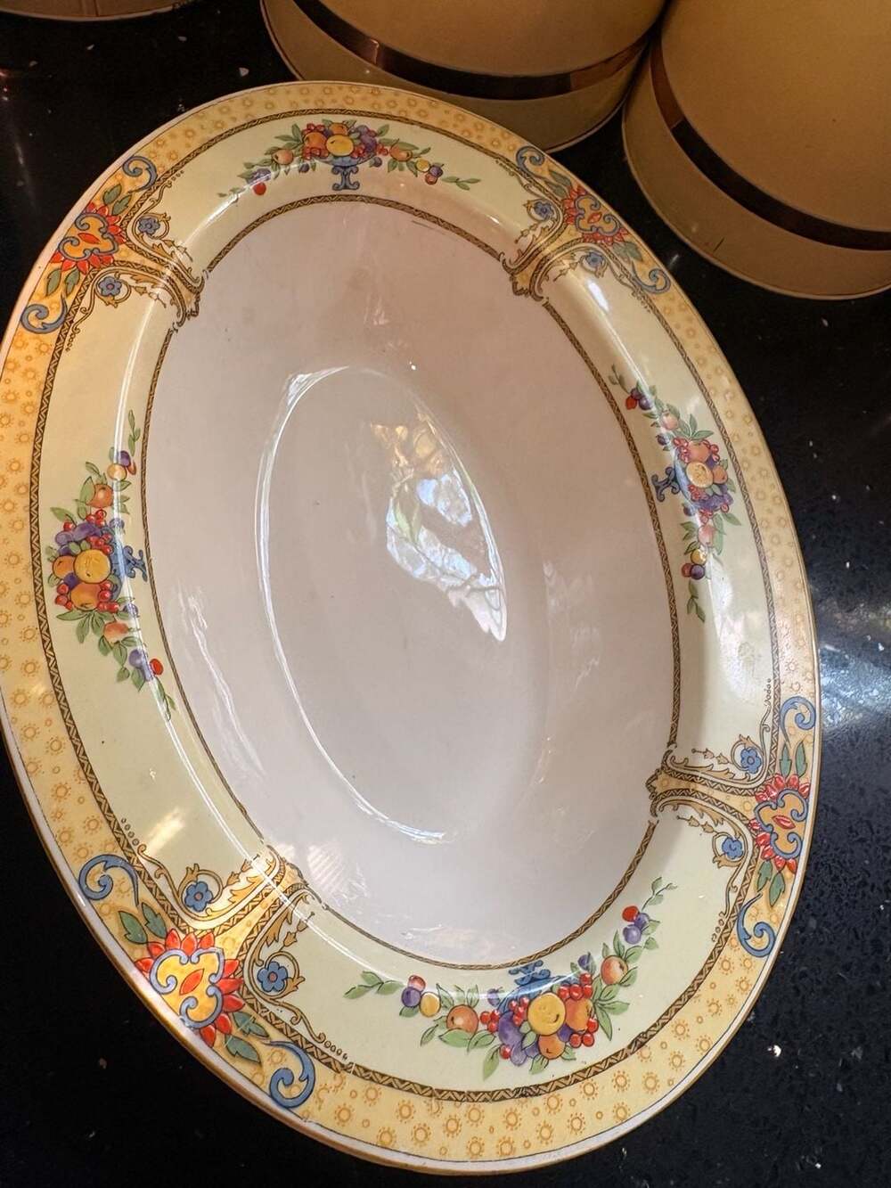 Myott Staffordshire Seville 11" Oval Vegetable Bowl